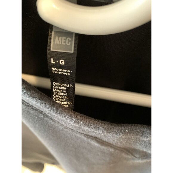 MEC Women’s Pullover Crew Neck Soft Jumper Kangaroo Pocket Made In Canada - Picture 5 of 11